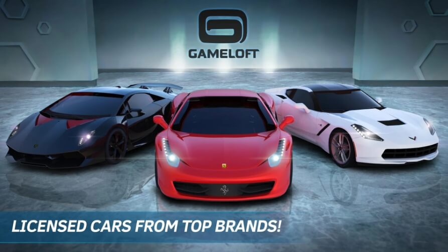 Asphalt Nitro Mod Apk free shopping