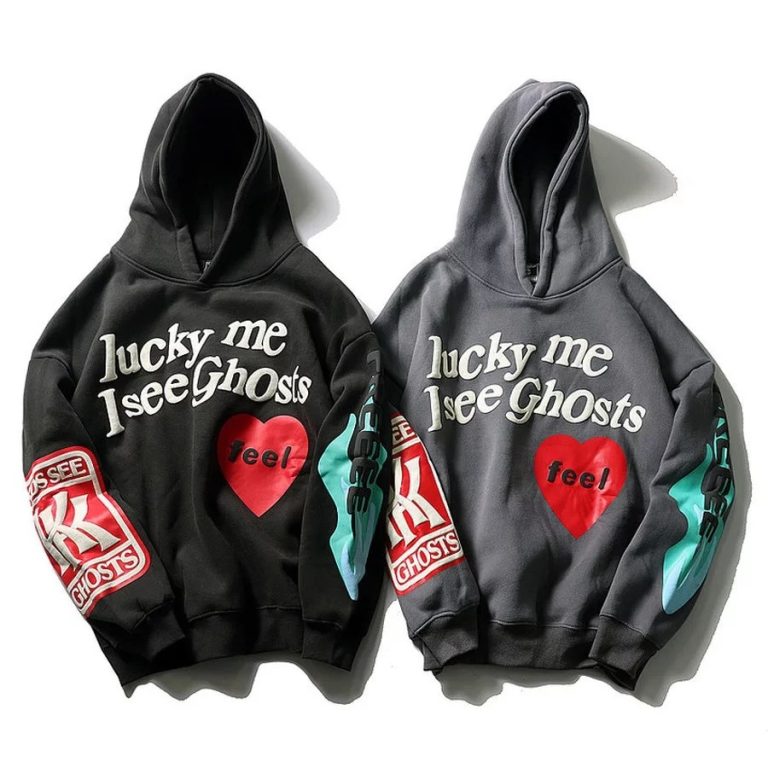 Kanye West’s Lucky Me I See Ghosts Hoodie- An Iconic Fashion Statement
