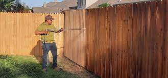 Fence Staining
