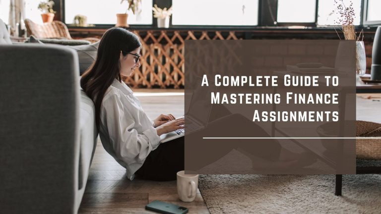 Mastering Finance Assignments