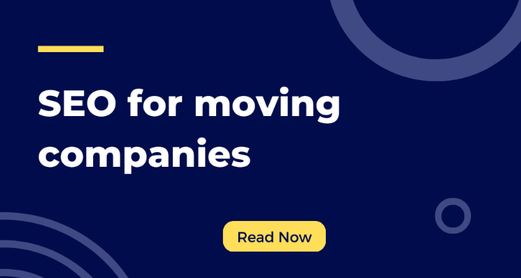 SEO for moving companies