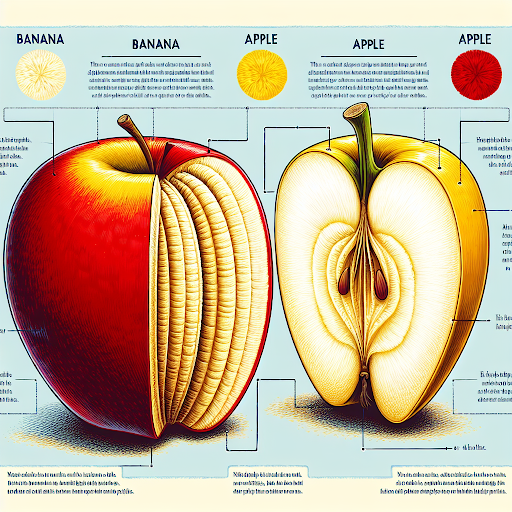 Nutrient Showdown Between Bananas and Apples